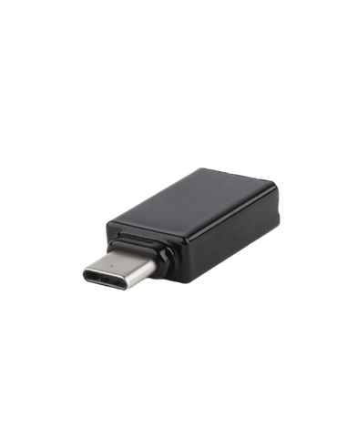 Адаптер Cablexpert A-USB3-CMAF-01, USB Type-A (F)/USB Type-C, Чёрный