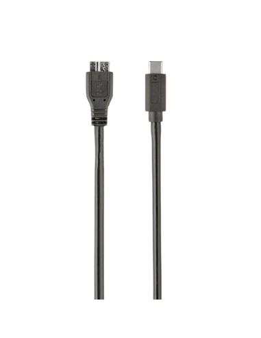 Cablu încărcare și sincronizare Cablexpert CCP-USB3-mBMCM-1M, USB Type-C/micro-USB, 1m, Negru