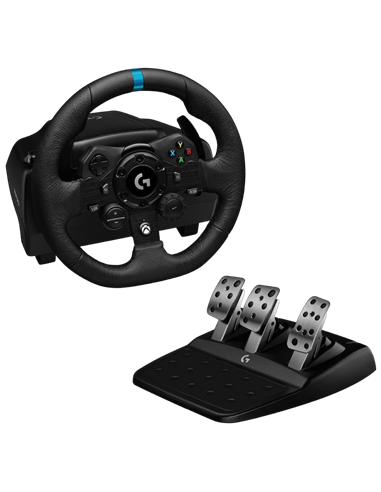 Игровой руль Logitech G923, Чёрный