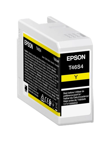 Cartuș de cerneală Epson T46S UltraChrome Pro 10, 25ml, Galben