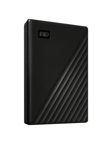 Внешний портативный жесткий диск Western Digital WD My Passport, 2 TB, Чёрный (WDBYVG0020BBK-WESN)