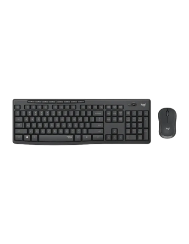 Set Tastatură + Mouse Logitech MK295, Fără fir, Negru