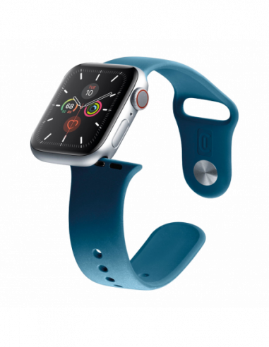 Гаджеты Нательные устройства Cellularline 384041mm Apple Watch Urban Band, Blue