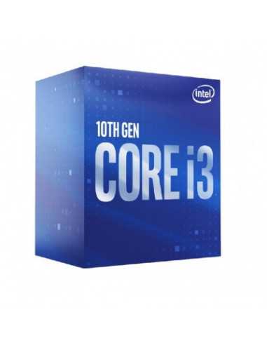Procesor 1200 Comet Lake-Rocket Lake CPU Intel Core i3-10105 3.7-4.4GHz (4C8T, 6MB, S1200, 14nm, Integrated UHD Graphics 630, 65