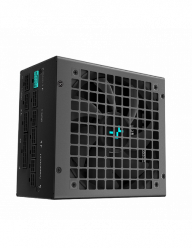 Unități de alimentare pentru PC Deepcool Power Supply ATX 1200W Deepcool PX1200G, 80+ Gold, ATX 3.0, 135mm, Fanless mode, Active
