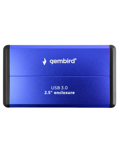 Внешний корпус Gembird EE2-U3S-2-B, Синий (EE2-U3S-2-B)