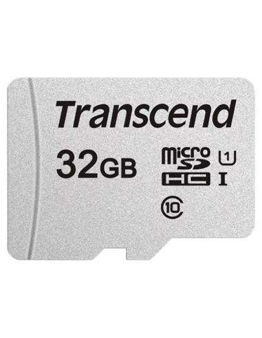 Карта памяти Transcend microSDHC Class 10, 32Гб (TS32GUSD300S)