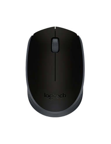 Беcпроводная мышь Logitech M171, Чёрный