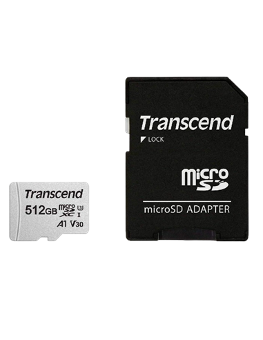 Card de Memorie Transcend MicroSDXC Class 10, 512GB (TS512GUSD300S-A)