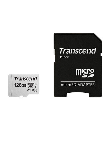 Card de Memorie Transcend MicroSDXC Class 10, 128GB (TS128GUSD300S-A)