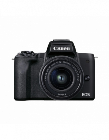 Беззеркальные фотоаппараты DC Canon EOS M50 Mark II BK amp- M1545S+55200 RUKSEE