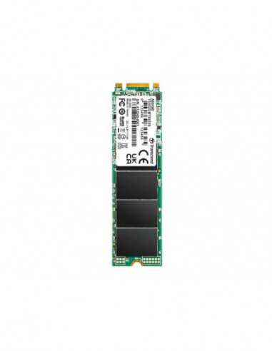 M.2 SATA SSD .M.2 SATA SSD 500GB Transcend TS500GMTS825S [80mm, RW:530480MBs, 55K75K IOPS, 180 TBW, 3DTLC]