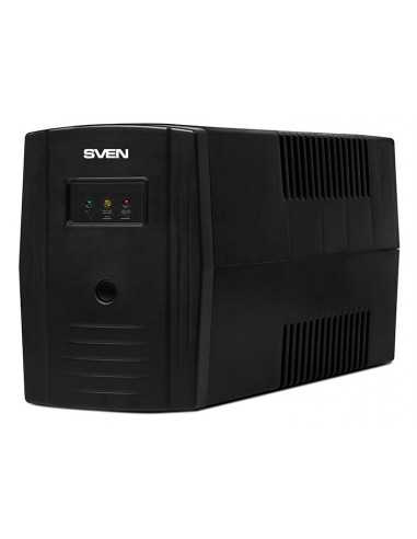 UPS SVEN UPS SVEN Pro 800, 800VA480W, Line Interactive, AVR, LED, 2xShuko Sockets