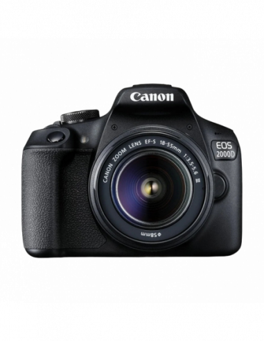 Цифровые зеркальные фотоаппараты DC Canon EOS 2000D amp- EF-S 18-55mm f3.5-5.6 DC III