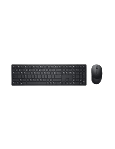 Set Tastatură + Mouse DELL KM5221W, Fără fir, Negru