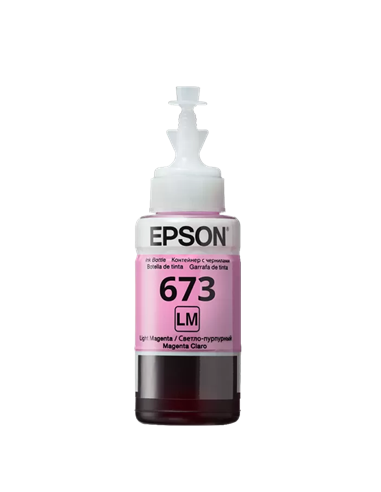 Recipient de cerneală Epson T673, 70ml, Magenta Deschisa