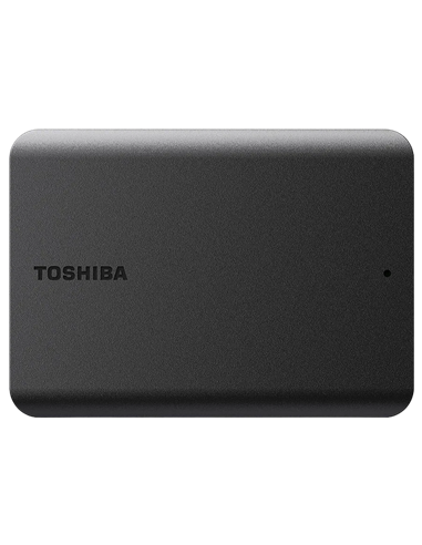 HDD portabil extern Toshiba Canvio Basics, 1 TB, Negru (HDTB510EK3AA)