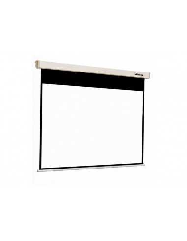 Ecrane pentru proiectoare manuale perete și tavan Manual 300x233cm Reflecta Crystal-Line Rollo (292x219) 4:3 black rearblack bor