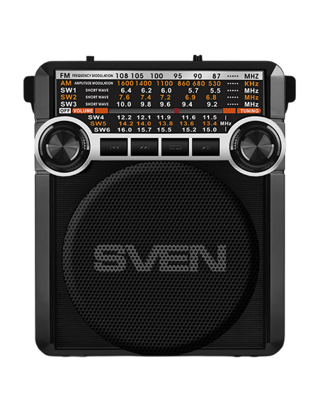 Radio portabil SVEN SRP-355, Negru