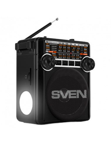 Radio portabil SVEN SRP-355, Negru
