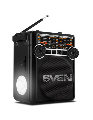 Портативное радио SVEN SRP-355, Чёрный