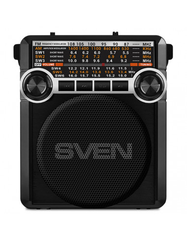 Портативное радио SVEN SRP-355, Чёрный