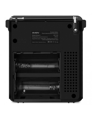 Radio portabil SVEN SRP-355, Negru