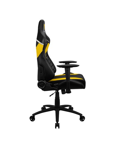 Scaun Gaming ThunderX3 TC3, PU Piele, Negru/Galben