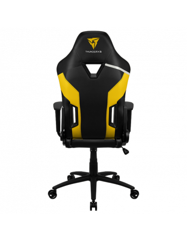 Scaun Gaming ThunderX3 TC3, PU Piele, Negru/Galben
