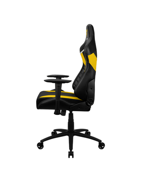Scaun Gaming ThunderX3 TC3, PU Piele, Negru/Galben