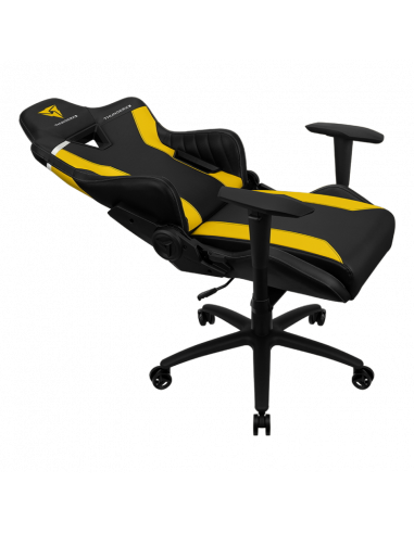 Scaun Gaming ThunderX3 TC3, PU Piele, Negru/Galben