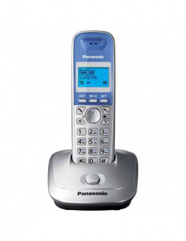 Telefon Dect Panasonic Dect Panasonic KX-TG2511UAS, Silver, AOH, Caller ID, LCD, Sp-phone