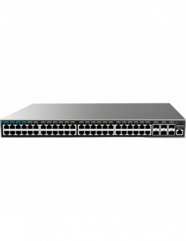 PoE оборудование 48-Port Gigabit Layer 3 Managed PoE++ Switch Grandstream GWN7816P, 48xPoE+ ports, 6xSFP+, Stackable, 740W Budge