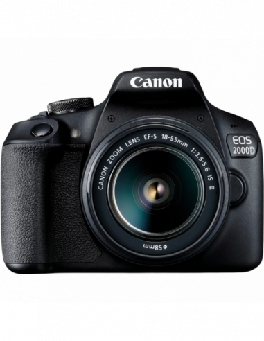 Цифровые зеркальные фотоаппараты DC Canon EOS 2000D + EF-S18-55 IS II