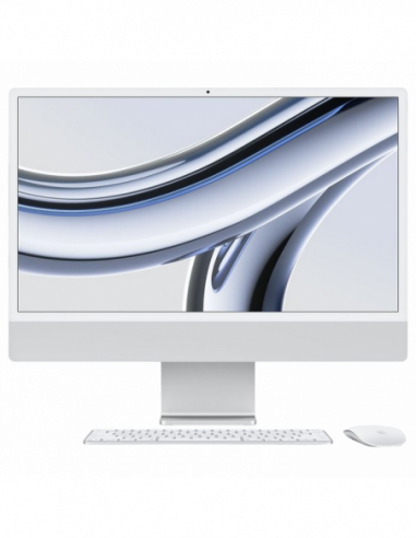 Monoblocuri PC Apple Apple iMac 24 Z19D001M1 Silver (M3 16Gb 1Tb)