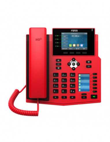 IP Телефоны Fanvil X5U-R RED, High-end IP phone, Colour Display