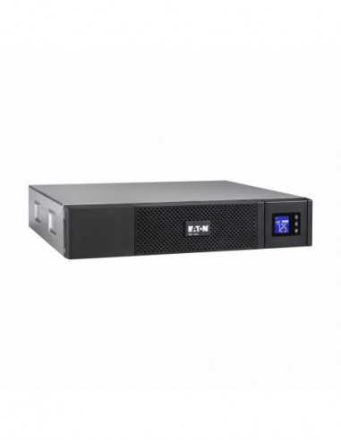 ИБП Eaton UPS Eaton 5SC1500IR 1500VA1050W, Rack 2U, Line-interactive, Sine wave, LCD, AVR, USB, RS232, 8C13
