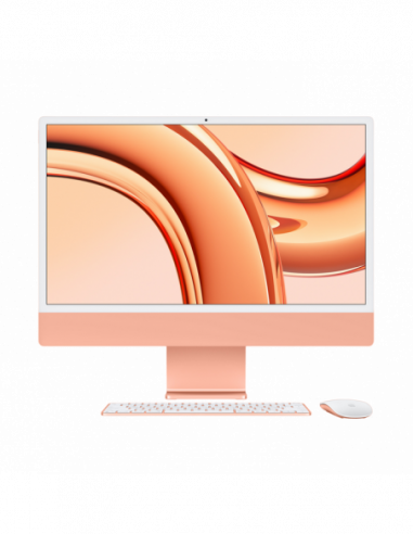 Monoblocuri PC Apple Apple iMac 24 Z19R0018H Orange (M3 16Gb 1Tb)