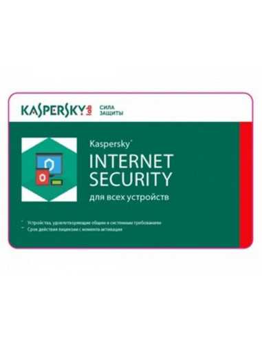 Kaspersky Kaspersky Internet Security Card 2 Dev 1 Year Renewal
