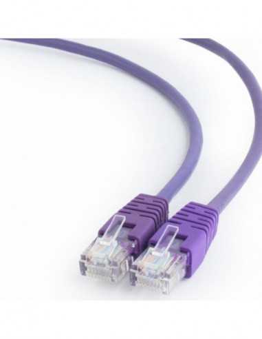 Патч-корды Patch Cord Cat.6FTP, 0.25m, Purple, PP6-0.25MV, Cablexpert
