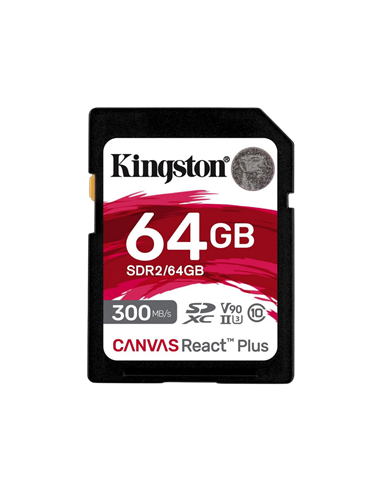 Card de Memorie Kingston Canvas React Plus, 64GB (SDR2/64GB)