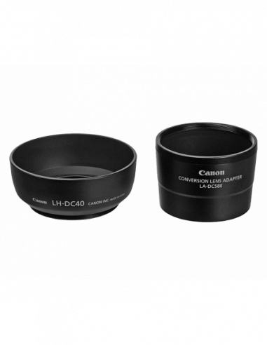 Optica Canon Lens AdapterHood Set LAH-DC20 for Canon PS S5, S3, S2 iS