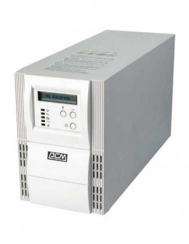 UPS PowerCom UPS PowerCom VGD-2000 2000VA1400W, On-Line, LCD,AVR,RJ45,USB,RS232, SNMP, 6xSchuko, Ext. batt. conn