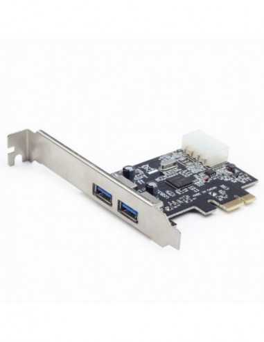 Контроллеры PCI-Express to 2xUSB3.0, Gembird UPC-30-2P, add-on card