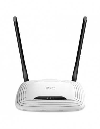 Беспроводные маршрутизаторы Wireless Router TP-LINK TL-WR841N, Atheros,300Mbps,4-port Switch,802.11ngb,2.4GHz,Fixed Antenas