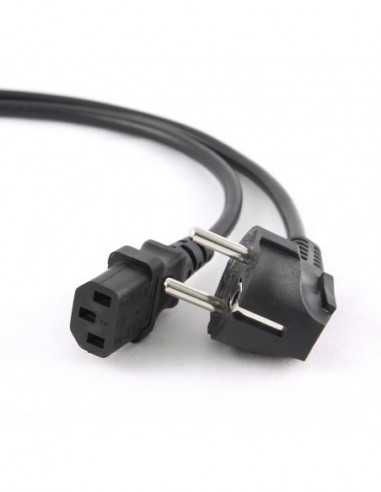 Cabluri de alimentare Power Cord PC-220V 10.0m Euro Plug, with VDE approval, Cablexpert, PC-186-VDE-10M
