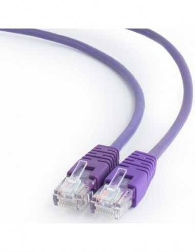 Патч-корды Patch Cord Cat.6FTP, 0.5m, Purple, PP6-0.5MV, Cablexpert