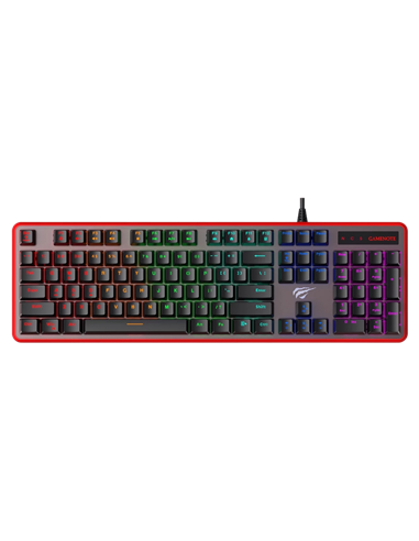 Tastatură Havit KB870L, Cu fir, Negru