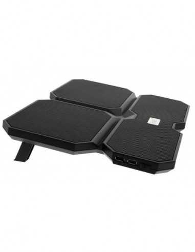Răcire Notebook Cooling Pad Deepcool Multi Core X6, up to 15.6, 2x140mm+2x100mm, 2xUSB, 4 fan modes