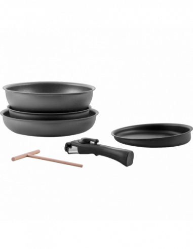 Кастрюли, сковородки и крышки Pans set Polaris EasyKeep-6D